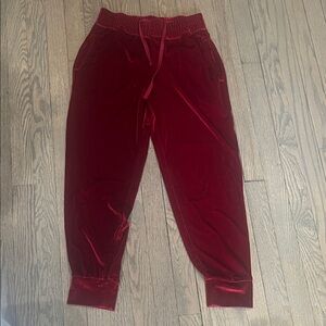 Fabletics Velvet Joggers XS